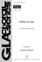 Free at Las' TTB choral sheet music cover